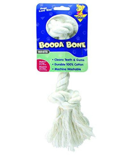 Aspen/Booda Corporation DBX50762 2-Knot Rope Bone Dog Chew Toy, Medium