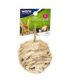 Ware Manufacturing All Natural Sisal Ball Toy for Small Pets, Medium (03041)