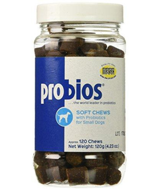 Probios Soft Dog Chews for Small Dogs, 120gm/120count
