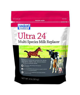Milk Products Grade A Ultra 24 Milk Replacer, 4-Pound