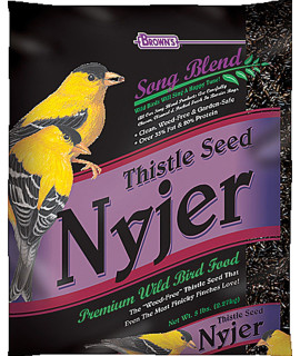 F.M. Brown'S Song Blend Nyjer Thistle Seed For Pets, 2-Pound