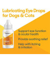 Thomas Pet C Bright - Cleansing & Lubricating Eye Drops for Dogs & Cats - Effective Relief for Dry, Red or Swollen, Irritated or Itchy Eyes - Soothing Eye Drops for Dogs & Cats - 1 Fluid Ounce