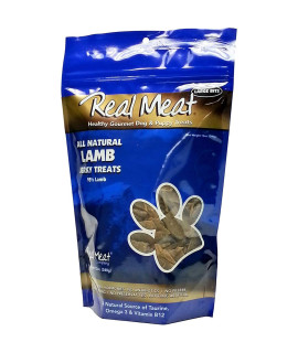 The Real Meat company 828010 Dog Jerky Lamb Treat 12-Ounce