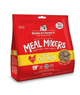 Stella & Chewys Freeze-Dried Raw Chewys Chicken Meal Mixers Dog Food Topper, 3.5 oz. Bag