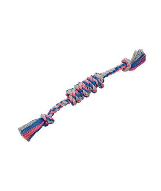 Mammoth Pet Products Flossy Chews Assorted Color Monkey Fist Bar, Large, 18-Inch, MultiColored (20100F)