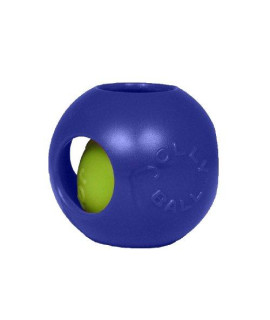 Jolly Pets Teaser Ball Dog Toy, Large/8 Inches, Blue, Model Number: 1508 BL