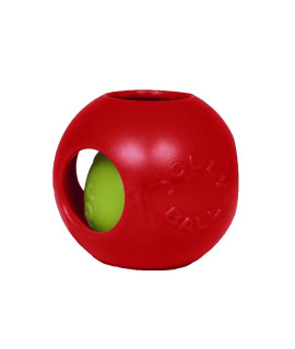 Jolly Pets Teaser Ball Dog Toy Extra Large10 Inches Red (1510 RD)