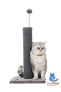 Cat Craft 20 inch Grey Carpet Scratching Post