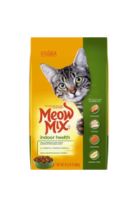 Meow Mix Indoor Health Dry Cat Food, 6.3 Pound Bag