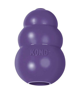 KONG - Senior Dog Toy Gentle Natural Rubber - Fun to Chew, Chase and Fetch - for Large Dogs