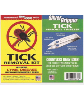 Uncle Bills Sliver Gripper Tick & Splinter Removal Kit