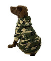 Casual Canine Camo Hoodie for Dogs, 13 Medium, Green