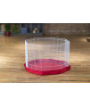 Prevue Pet Products SPV40097 Mat/Cover for 8-Panel Play Pen, Red