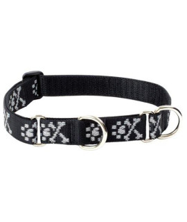 LupinePet Originals 1 Bling Bonz 19-27 Martingale Collar for Large Dogs