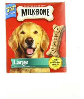 Milk-Bone Dog Treats, Large Dog, 4 Lb
