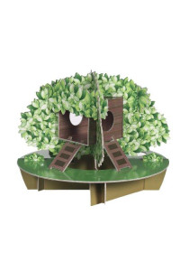 Habitrail OVO Tree House Carboad Hamster Maze