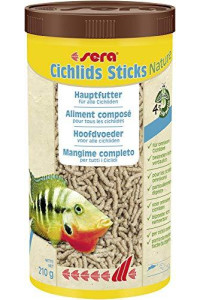 Sera 210 Cichlids Sticks 7.4 oz 1.000 ml Pet Food, One Size