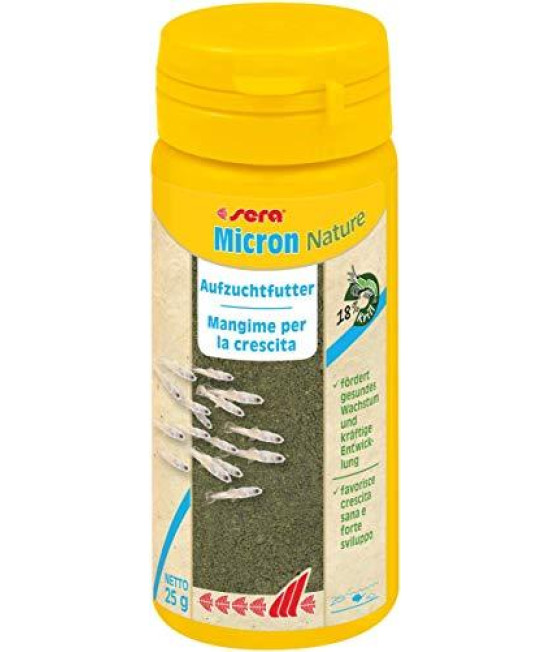 Sera Micron Nature - Fry Food, 0.8 Oz/50 Ml (720)