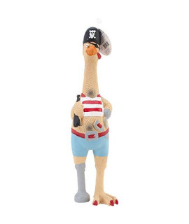 Westminster Pet Products Westminster 17 Inches Latex Captain Jack Chicken Toy