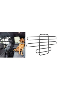 Zookeeper Pet Barrier  Adjustable and Universal for Cars, Trucks, SUVs  Moves with Your Vehicle Seats. Tilt. Slide. Recline. Easy Install Dog Car Gate - Strong Metal Tubing Gate Divider Barrier