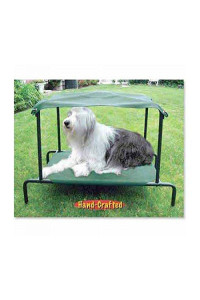 Kitty Walk Breezy Bed for Dog - green - Large