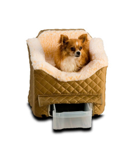 Snoozer Lookout II Pet car Seat, Medium II, Khaki