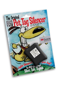 Quiet Spot Pet Tag Silencer (Black)