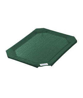 Coolaroo Replacement Cover, The Original Elevated Pet Bed by Coolaroo, Medium, Brunswick Green