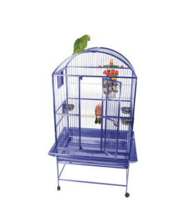 A&E cage 9003223 Platinum Dome Top Bird cage with 34 Bar Spacing 32 x 23