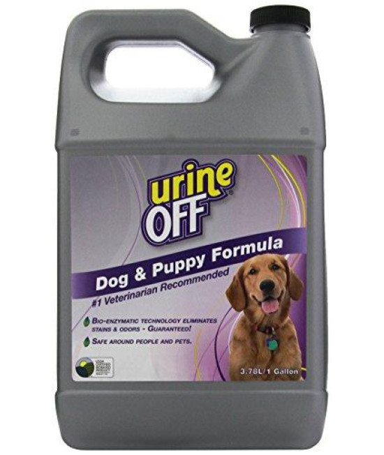 Urine Off Odor and Stain Remover Dog Formula, 1 Gallon