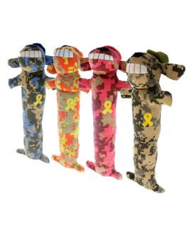 Loofa Dog Support Our Troops 18 Plush Dog Toy