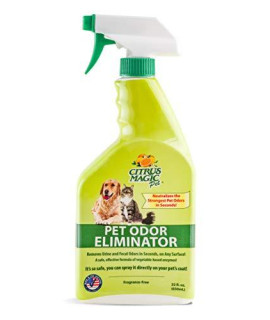 Citrus Magic Pet Odor Eliminator, 22-Fluid Ounce