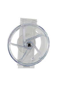 Featherland Paradise | Creative Foraging Systems Foraging Wheel, Interactive Bird Cage Toy Feeder