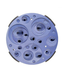 Catit Design Senses Corrugated Scratcher - Blue Swirl