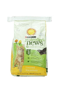 Yesterdays News Original Cat Litter - Unscented - 5 lb