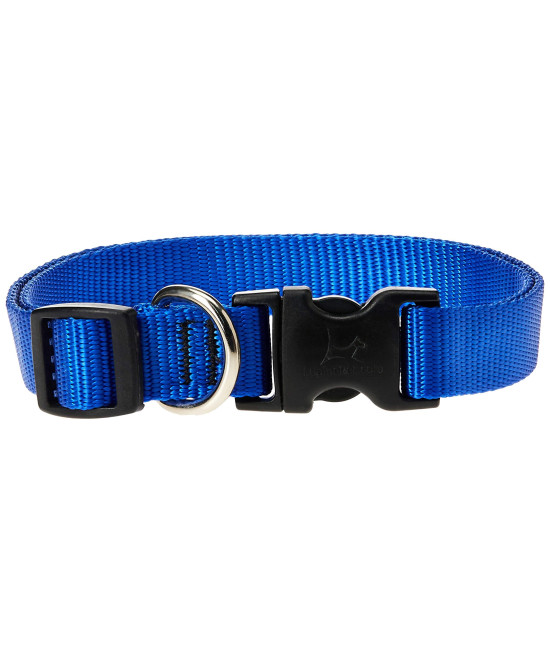 LupinePet Basics 34 Blue 9-14 Adjustable collar for Small Dogs