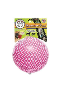 Jolly Pets Toys 881155 Jolly Bounce-N-Play Dog Toy, 45-Inch, Pink