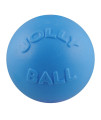 Jolly Pets Bounce-n-Play Dog Toy Ball, 6 Inches, Blueberry, All Breed Sizes