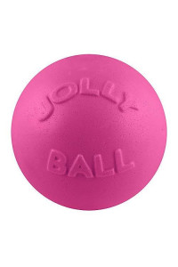 Bounce and Play Ball Dog Toy Medium Pink