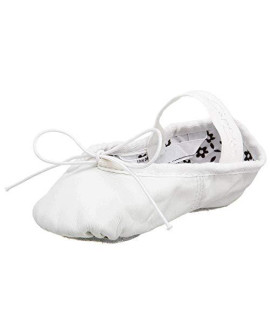 capezio girls Daisy 205 Ballet Shoe (ToddlerLittle Kid),White,9 N US Toddler
