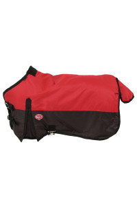 Tough 1 600D Waterproof Poly Miniature Turnout Blanket, Red, 40"