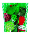 Zanies Fun Filled Holiday Cat Stocking With Assorted Cat Toys
