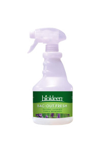 Biokleen Bac-Out Fresh Fabric Refresher Eco-Friendly Non-Toxic Plant-Based No Artificial Fragrance colors or Preservatives Lavender 16 Ounces (Pack of 6)