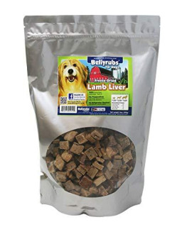 Bellyrubs Freeze-Dried Lamb Liver Treats for Dogs 14oz.