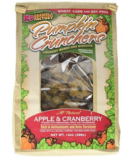 K9 Granola Factory Apple And Cranberry Pumpkin Crunchers, (14Oz) 396G