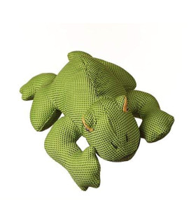 Multipet Dazzler Frog Durable Plush Dog Toy