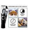Wahl Professional Animal Touch Up Rechargeable Pet Trimmer 9854-700, Silver and Black