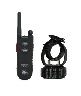 DT Systems IDT-Plus Micro Dog Trainer Collar Receiver and Transmitter, Black, X-Small (10 Lbs Or Less) (IDT Plus)