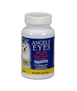 Angels Eyes PLUS Tear Stain Prevention Powder for Dogs and Cats - 45 gram - Chicken Formula
