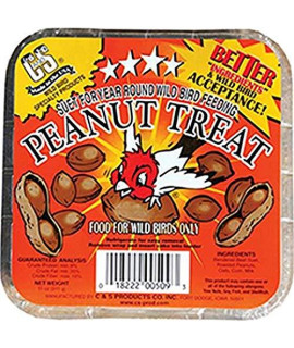 C&S Peanut Treat Suet - 11 oz.
